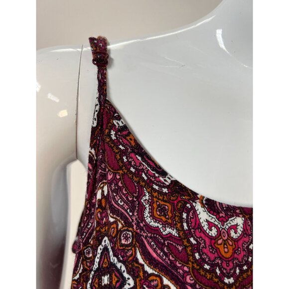 Vintage-Inspired Ambiance Paisley Print Romper S - Picture 2 of 16